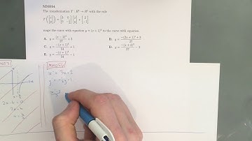 MM054 Maths Methods Fortify Study Guide - "How to apply a transformation matrix"