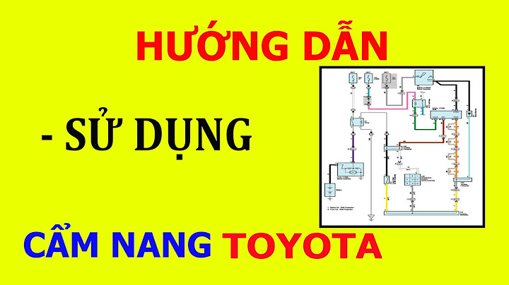 Cẩm nang hướng dẫn sửa chữa toyota năm 2024