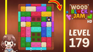 Wood Block Jam Level 179 Solution Walkthrough