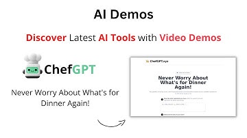 Make Dinner Planning a Breeze with ChefGPT.xyz | ChefGPT.xyz Demo