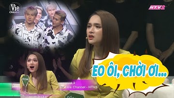 Chàng trai khiến Hương Giang "Há hốc" mồm Bất Ngờ vì độ màu XANH của mình