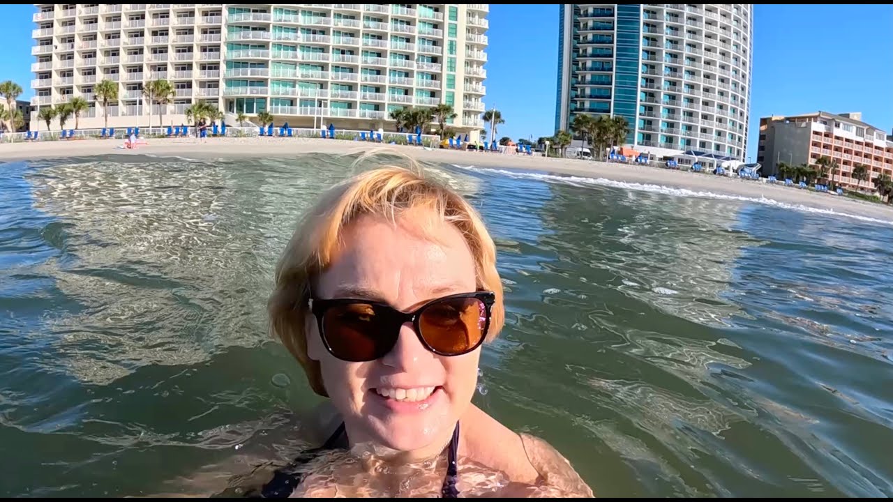 Купание в океане перед отъездом. Возвращение домой. Обзор осеннего огорода