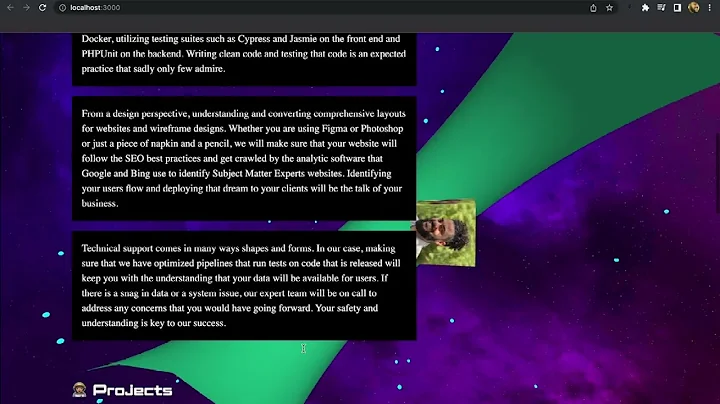 Basics of threejs | Animated 3d scrolling portfolio website.