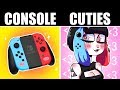 IF CONSOLES WERE CUTE GIRLS [Nintendo Switch, Xbox One, PS4]