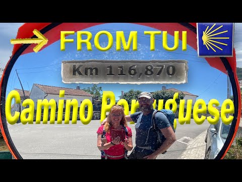 Camino Portuguese in July 2022, from Tui (Valenca) to Santiago de Compostela in Spain Part 2 (2).