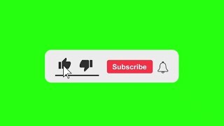 HD Download Subscribe Button | Subscribe Button Green screen