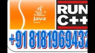 Java tutor in koramangala | 08181969432 | Online tuition