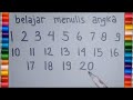 Download Lagu BELAJAR MENULIS ANGKA 1 SAMPAI 20 UNTUK ANAK TK, PAUD DAN SEKOLAH DASAR