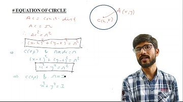 EQUATION OF CIRCLE IN GUJARATI | DERIVATION | IIT-JEE MATHEMATICS | CLASS 11 | CONIC SECTION