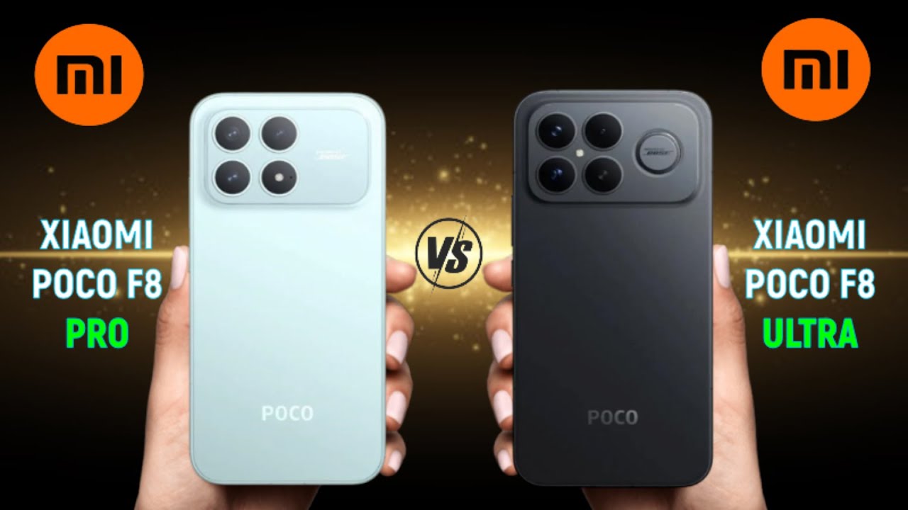 Xiaomi Poco F8 Pro vs Xiaomi Poco F8 Ultra || Full Comparison ⚡ Which one is Best...
