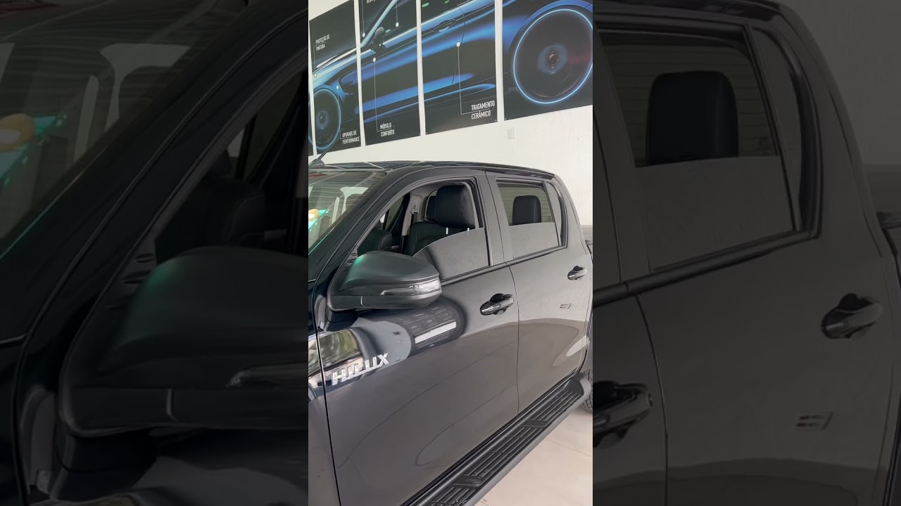 Toyota Hilux 2022 - Instalação Módulo fechamento vidros - ArtsomAuto