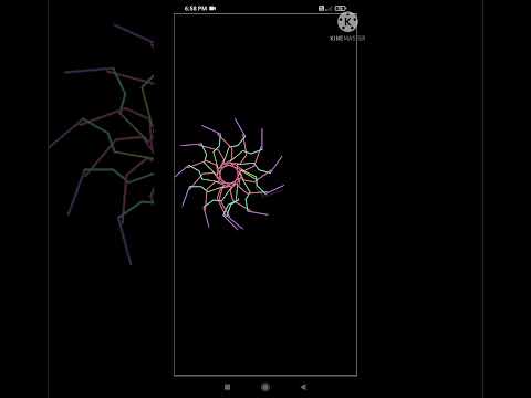 Making colorful design using python turtle graphics