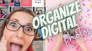 Organizing Pictures On Computer And Phone : Photo Organizing : Digital Declutter