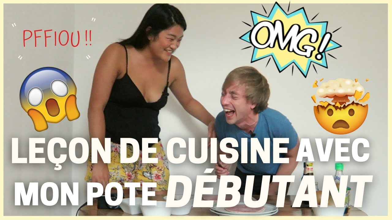 J'APPREND A CUISINER A MON POTE! 🥵 Boeuf aux oignons et riz cantonais 🍚 - FOU RIRE TOTAL😂