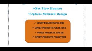 OPNET NETWORKING PROJECTS IN GREECE