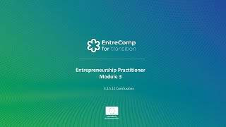 Learning Path 3 | Conclusions | EntreComp4Transition