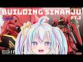 BUILDING RG 1/144 #22 Sinanju Gundam Part 2! Making the body and head I think?