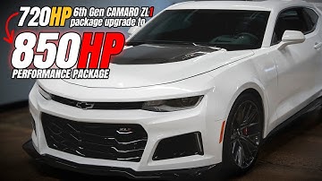 850HP Package Camaro ZL1 Upgrade from 720HP Package | SP850 LT4 Package