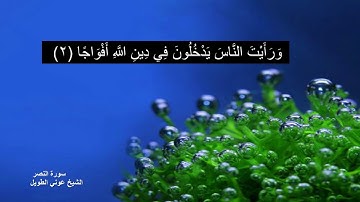 الشيخ عوني الطويل سورة النصر (قراءة تعليمية)