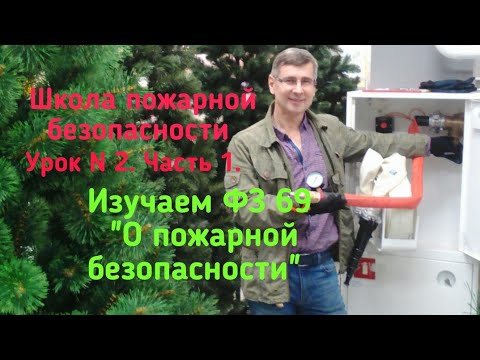 Основные понятия в пожарной безопасности