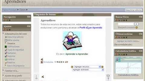 Insertar una URL o Links en Moodle