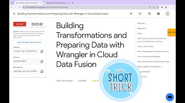 Building Transformations and Preparing Data with Wrangler in Cloud Data Fusion #qwiklabs @quick_lab