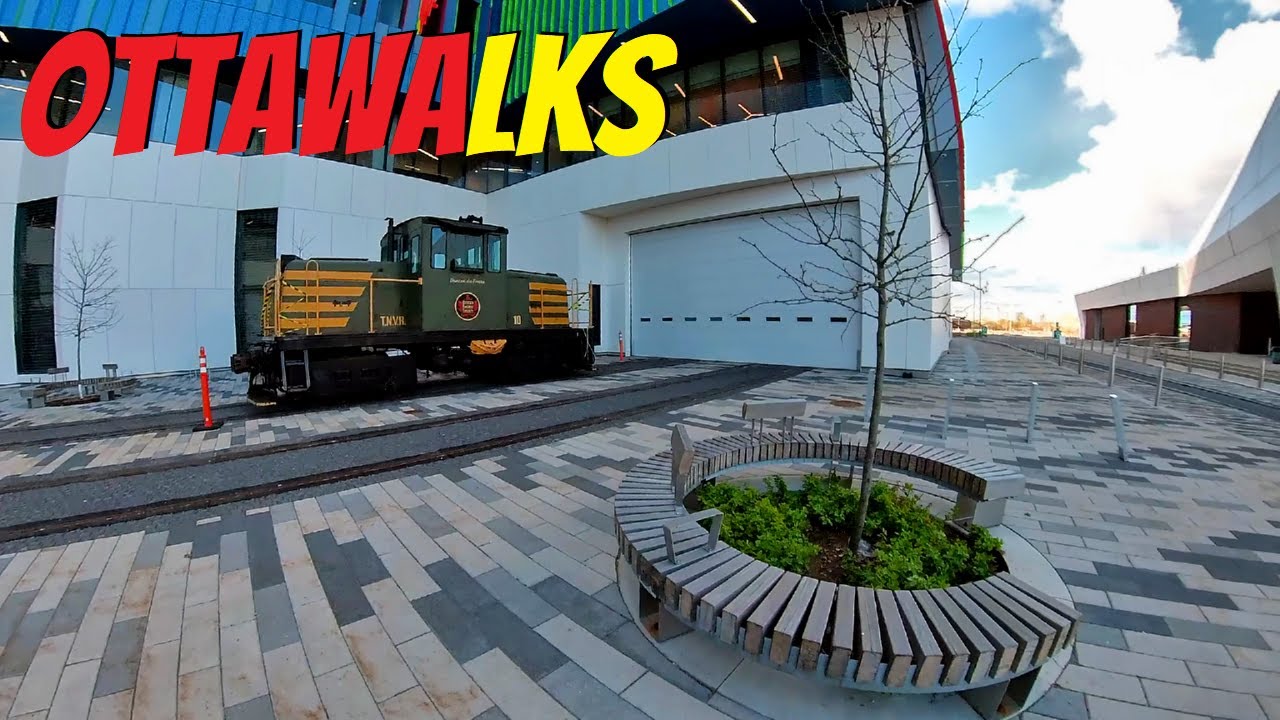 Ottawa Train Yards Retail Park Tour & Canada Science and Technology