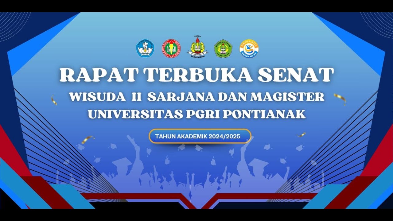 Wisuda Sarjana Dan Magister Ke 2 Universitas PGRI Pontianak