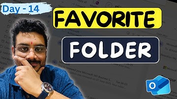 Favoriete map maken in nieuwe Outlook