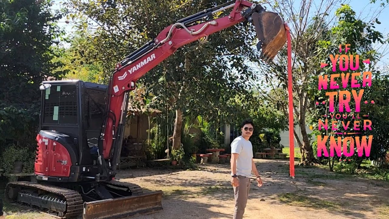 ฤกษ์งามยามดีเพิ่มสมาชิกอีก 1 อัตรา 🎉🎉🎉 รถขุด YANMAR VIO35-6B PREMIUM RED  อ๊อฟชั่นเน้นๆแน่นๆ 👍👍👍