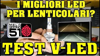 Anabbaglianti a LED. Le migliori lampadine per lenticolari? Test V-led su  Fiat Tipo 