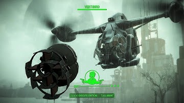 Fallout 4 - Mini Nukes vs Vertibirds