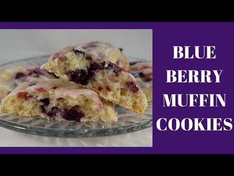 Blueberry Muffin Cookies - with yoyomax12