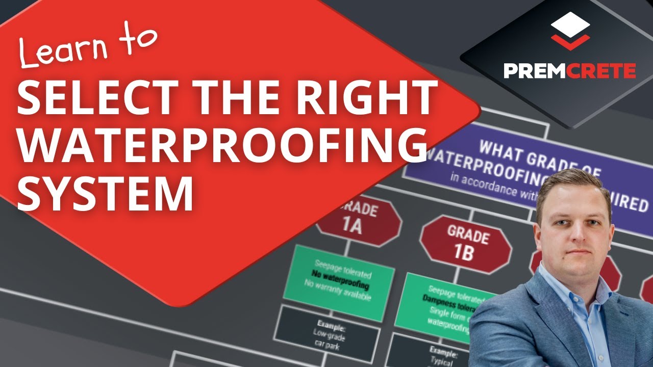 Learn to Select the Right Waterproofing System - YouTube