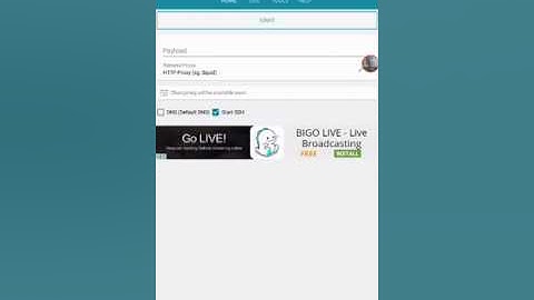 Cara membuat config http injector Axis