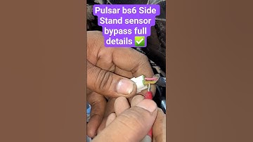 How to bypass side stand sensor of Pulsar bs6 yourself#shorts#short#viral#trending#reels#shortsfeed