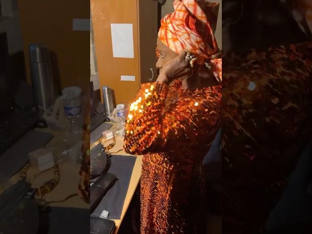 I don’t think the Sainte-Chapelle ever had this much FUN in 800 years! #angeliquekidjo #paris