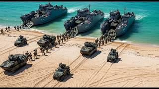 U.S. Military Executes Large-Scale Amphibious Beach Landing