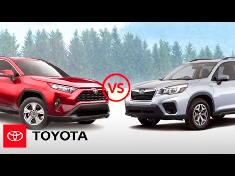 Toyota RAV4 vs Subaru Forester Premium: RAV4 Specs & Features Comparison | Toyota