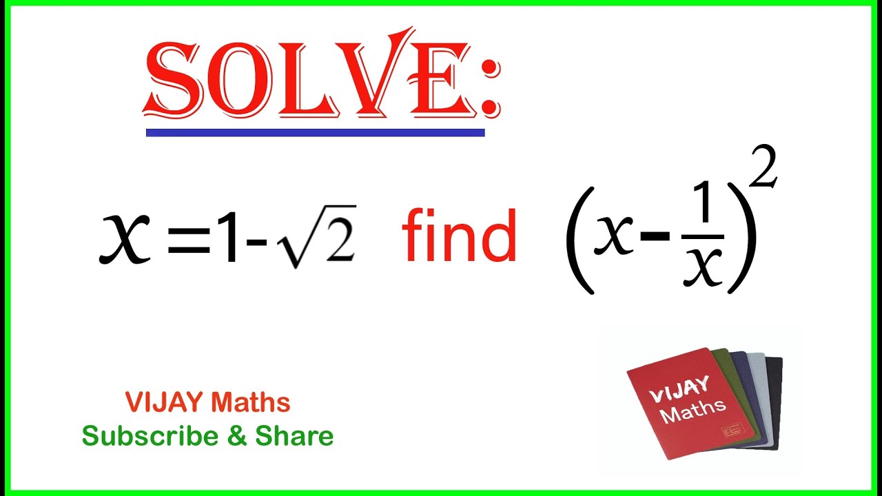 solve-x-1-2-then-find-x-1-x-2-vijay-maths-youtube