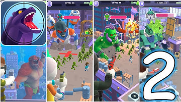 Heli Monsters - Giant Hunter - Gameplay Walkthrough Part 2 #gaming #helimonsters #gameplay