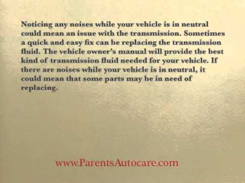5 signs of Transmission problems