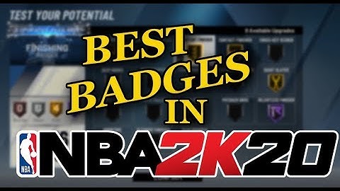 NBA 2K20 BEST AND MOST IMPORTANT BADGES FOR GUARD BUILDS