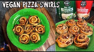 Homemade Pizza Swirls Recipe (VEGAN)