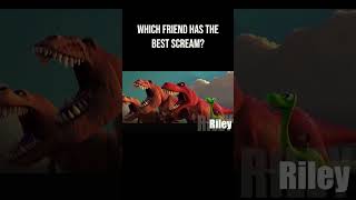 WHO has the BEST SCREAM? #shorts #thegooddinosaur #dinosaur