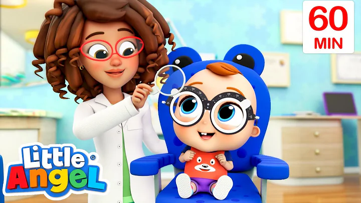 Eye Doctor Check Up 👓 Fun Sing Along Songs by @LittleAngel Playtime