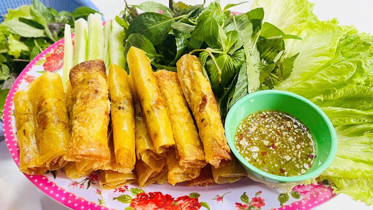 Cách Làm RAM BẮP Đặc Sản Miền Trung Giòn Rụm Cuốn Rau Sống Chấm Nước ...