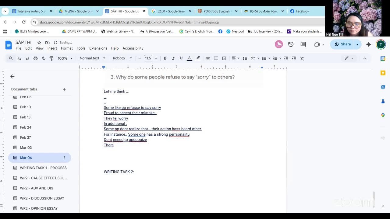 Ielts Ms Hai - 5.5 - 7.5 (Nov) - 06 mar 2026