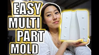 THE EASIEST Way to make Multi-Part Molds!