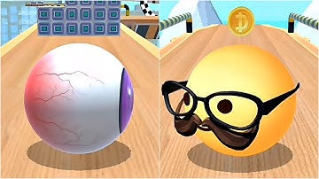 Sky Rolling Ball 3D - Levels 104 to 106